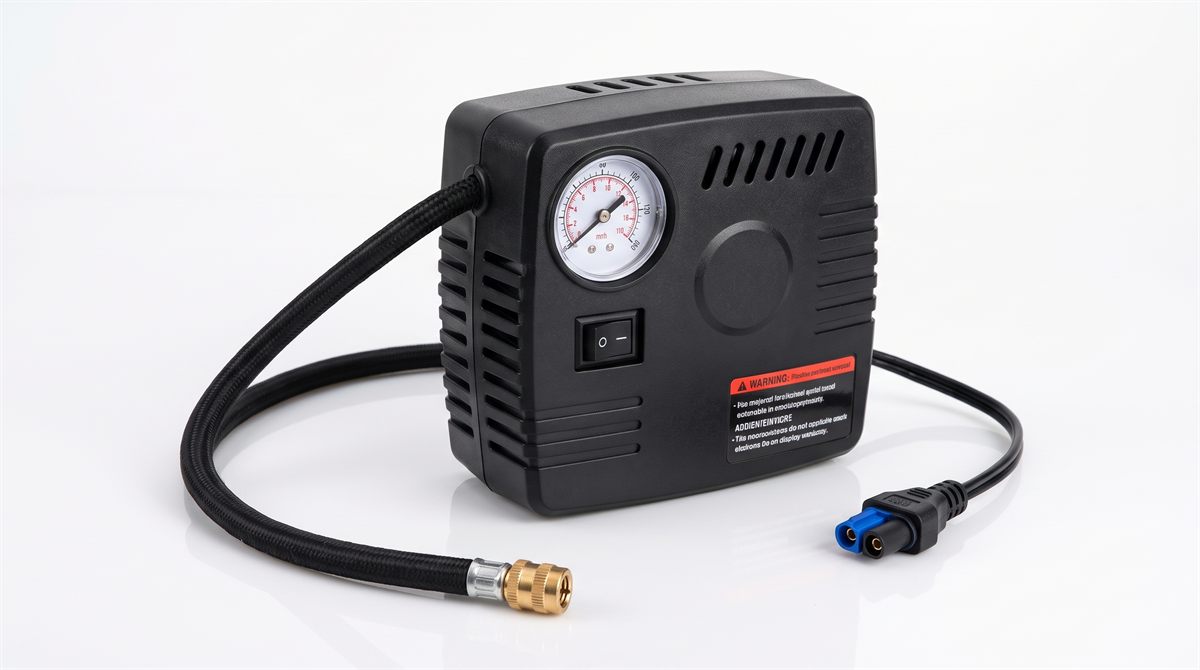 كمبروسر ومنفاخ عجلات السيارات 12V